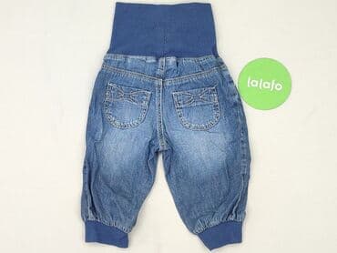 sukienki dla 12 latki: Spodnie jeansowe, H&M, 6-9 miesięcy, stan - Bardzo dobry — 3