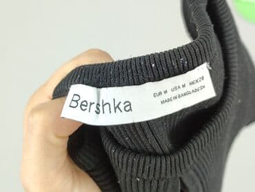 жіноча футболка m eu 38 візерунок принт колір білий: Bershka, Футболка жіноча, розмір M — 4