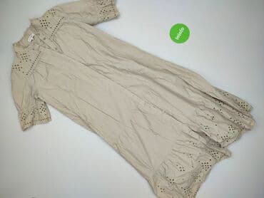 sukienki beżowe midi: Levete Room, Sukienka damska, rozmiar M — 2