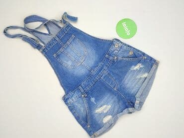 jeansowe ogrodniczki damskie: Ogrodniczki damskie, rozmiar S — 2