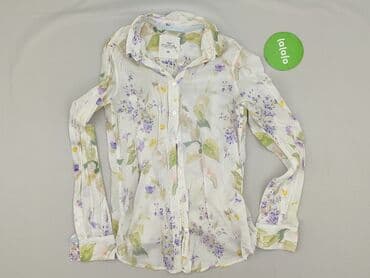 koszula niebieska hm: H&M L.O.G.G., Koszula damska, rozmiar XS — 2