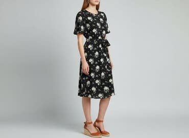 sukienki midi dopasowane: Bik Bok, Sukienka damska, rozmiar L — 7