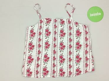 reserved top z piorami: H&M Divided, Top damski, 2XS — 2