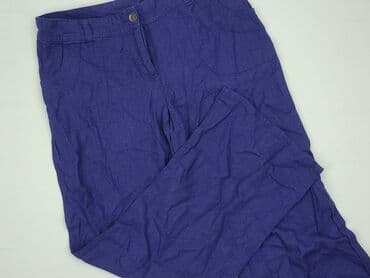 spodnie z wiskozy lidl: F&F, Spodnie materiałowe damskie, L — 1