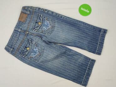 wysokie trampki do krótkich spodni: Spodnie 3/4 damskie, rozmiar M — 3