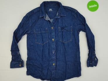 patchworkowe jeansy: C&A, Koszula damska, M — 2