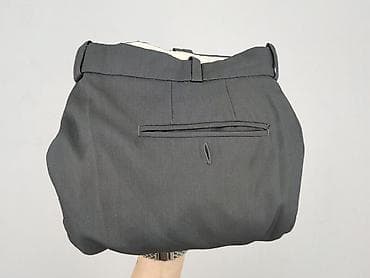 szerokie spodnie materialowe: Spodnie garniturowe dla mężczyzn, rozmiar S — 5