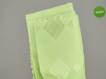 decor boxes: PL - Tablecloth 160 x 220, color - Light green, condition - Perfect — 4