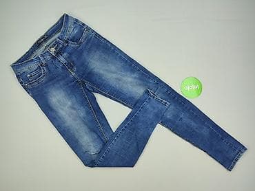 klapki chanel biale: Jeansy damskie, rozmiar S — 2