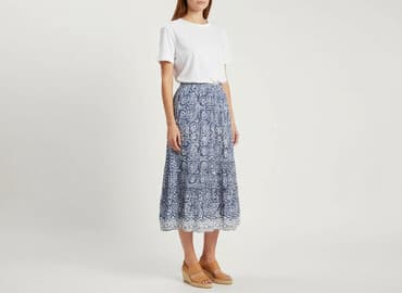 spódnice z falbaną na dole: Women`s skirt, size S — 1