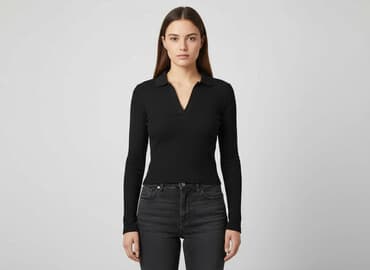 slipknot shirt primark: Sinsay, Women`s polo shirt, size S — 6