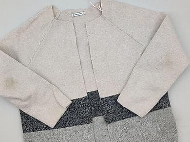 sweter ponczo: Blue shadow, Kardigan damski, rozmiar S — 1