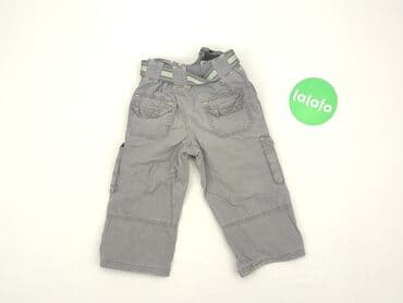czarne sukienki plus size: Baby material trousers, 12-18 months, 80-86 cm, St. Bernard, condition - Good — 3