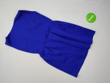 błękitna sukienka wieczorowa: Tunika damska, rozmiar S — 3