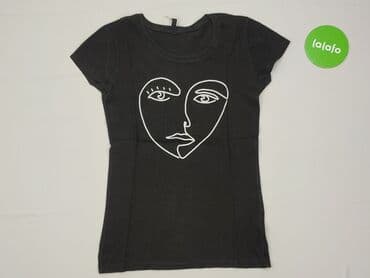 reserved koszulka w koty: Sinsay, Women`s T-shirt, size XS (EU 34) — 2