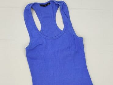 niebieska bluzki koszulowe: T-shirt damski, rozmiar S — 2