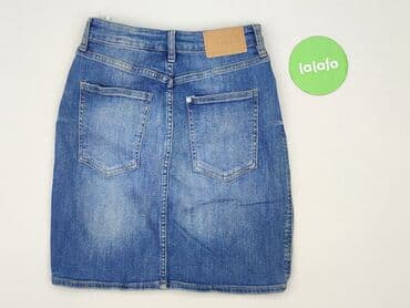 spódniczka dżinsowe z wysokim stanem: Denim, Spódnica damska, rozmiar S — 3