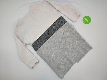 sweter ponczo: Blue shadow, Kardigan damski, rozmiar S — 3