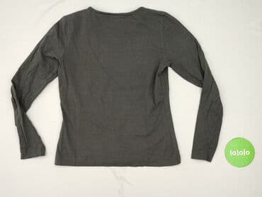 bluzki czarne plus size: Жіноча блуза, розмір M — 3