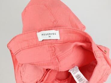 reserved dżinsy: Reserved, Spodnie materiałowe damskie, rozmiar M — 4