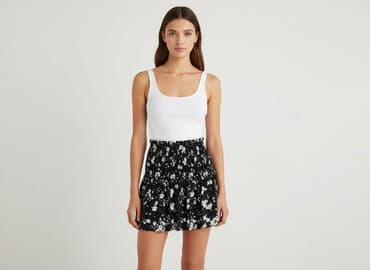 bershka spódnice czarne: Bershka, Spódnica damska, rozmiar XS — 6