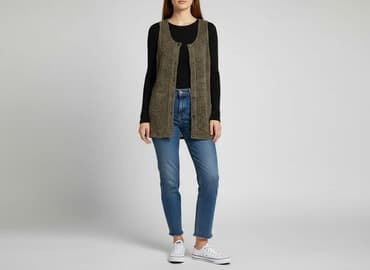 kamizelka góralska wełniana: Koszula damska, rozmiar L — 6