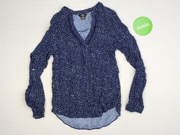 czarne bluzki w biale grochy: F&F, Bluzka damska, M — 2