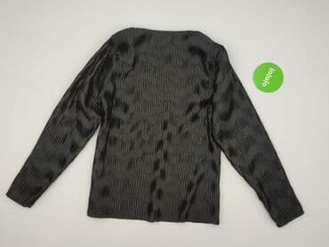 jedwabna bluzki massimo dutti: Black, Bluzka damska, rozmiar M — 3