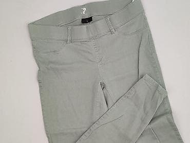 jeansy drip: Spodnie materiałowe damskie, rozmiar L — 1