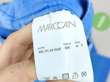 dzwony h: Marc Cain, Spodnie materiałowe damskie, rozmiar S — 5