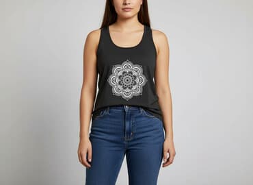 t shirty mandala: Топ жіночий, розмір 3XL — 1