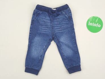pajacyk niemowlęcy 5 10 15: Denim pants, Sinsay, 0-3 months, condition - Perfect — 2