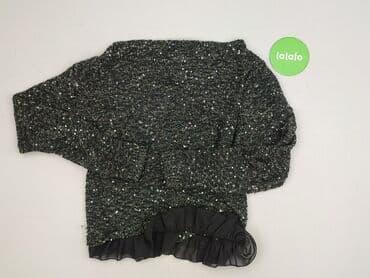 sweter z tiulowymi rękawami: Kardigan damski, rozmiar M — 3
