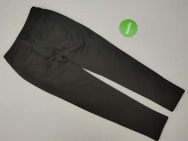 spodnie na gumce czarne: Spodnie materiałowe damskie, rozmiar M — 3