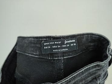 szelki h: Stradivarius, Jeansy damskie, rozmiar S — 4