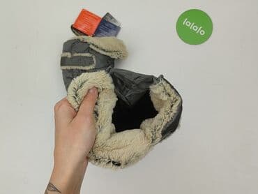 sukienka i kozaki stylizacje: Śniegowce, 30, stan - Idealny — 5