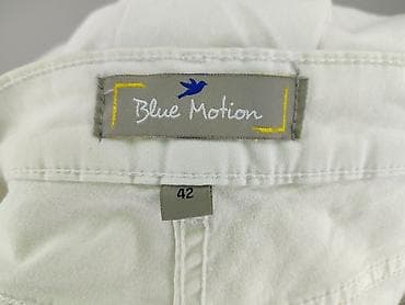 jeans multiblu: Blue Motion, Spodnie materiałowe damskie, rozmiar XL — 4