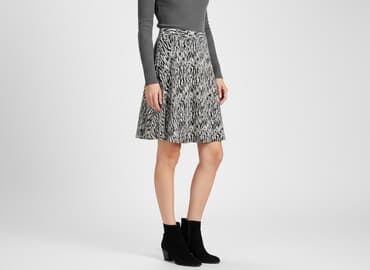 czarne spódnice w kratę: H&M, Spódnica damska, rozmiar L — 7