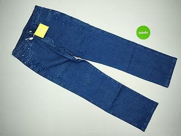 prada bluzki: Jeansy damskie, rozmiar L — 2