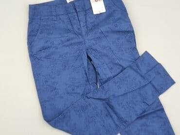 legginsy damskie plus size: Material trousers for women, size M (EU 38) — 1