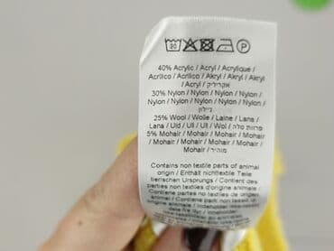 sweter w paski z serduszkiem: Moves, Kardigan damski, M — 5