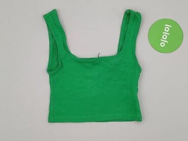 sinsay bluzki z krótkim rękawem: Sinsay, Top damski, rozmiar XS — 2