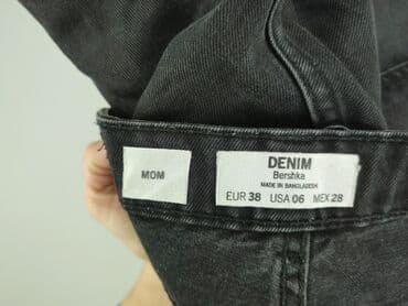 spodnie jeansowe pull and bear: Bershka, Jeansy damskie, rozmiar M — 5