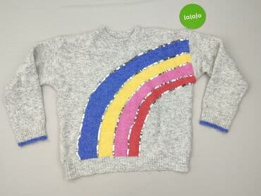 sweter w chmurki reserved: Sweter damski, rozmiar 3XL — 2