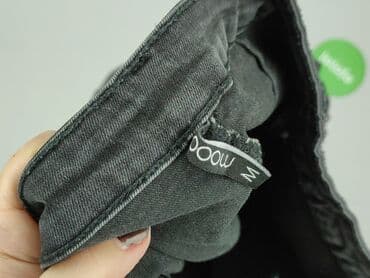 czarne spódnice midi z rozcięciem: Moodo, Spódnica damska, M — 4