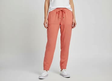 ubrania do chodzenia po domu: Tchibo, Spodnie materiałowe damskie, rozmiar L — 1