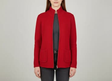 buty zimowe lata 80: Kardigan damski, rozmiar S — 5