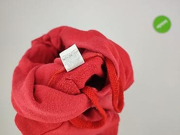 bluza czerwona: Fruit Of The Loom, Bluza z kapturem damska, rozmiar M — 5