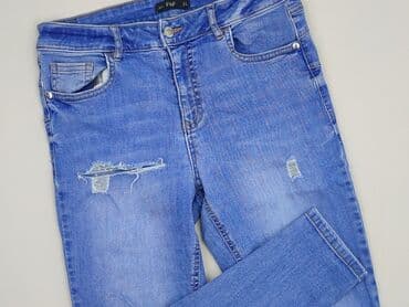 Jeansy: F&F, Jeansy damskie, rozmiar L