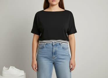 bluzki basic czarne: Bluzka damska, XL — 6